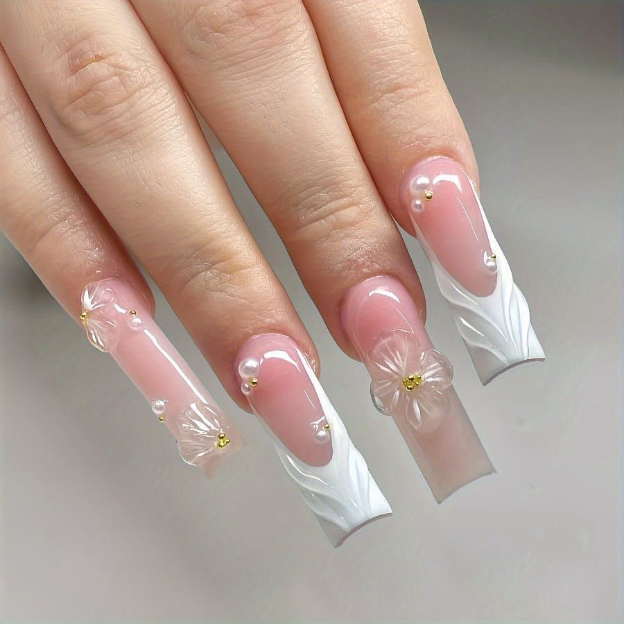 Decorative Press-On Nail Set Stornfield