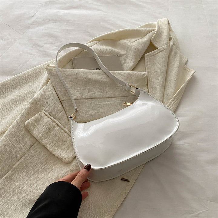 Chic Patent Leather Shoulder Bag Stornfield
