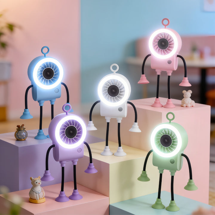 Unisex Creative Fan with integrated LED lighting Stornfield
