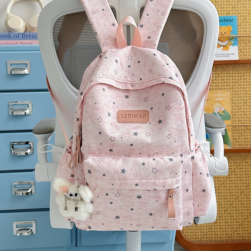 Star-Patterned Casual Backpack Stornfield 1791205141