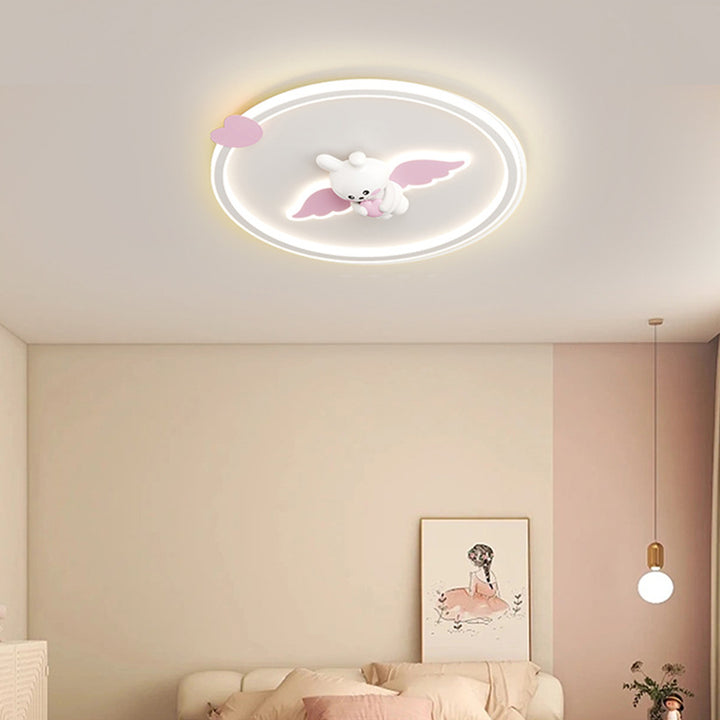 Cloud-Shaped Kids Ceiling Light