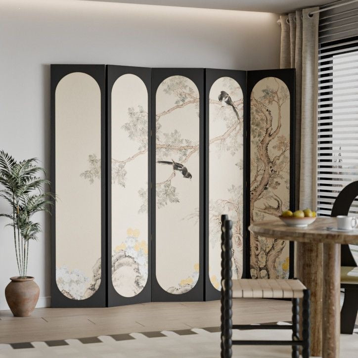 Artistic Floral Room Divider Stornfield
