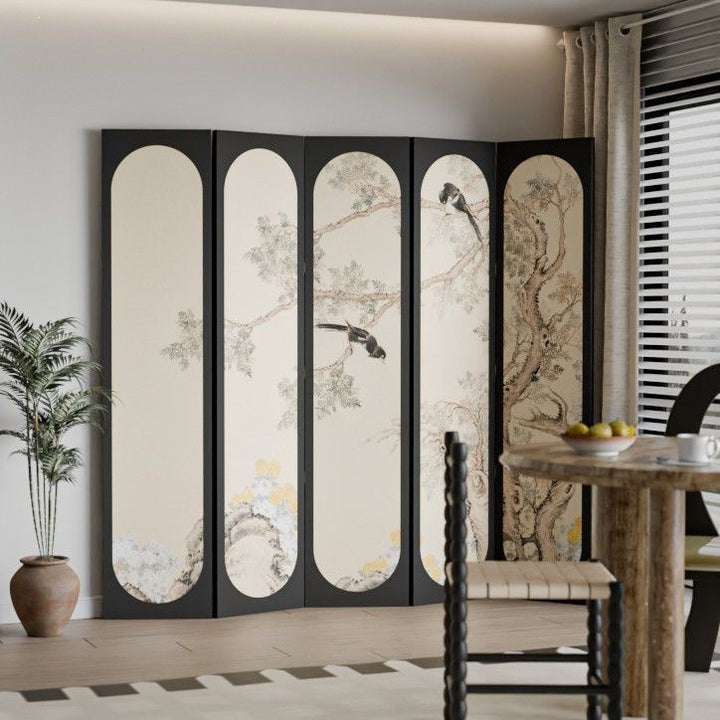 Artistic Floral Room Divider Stornfield