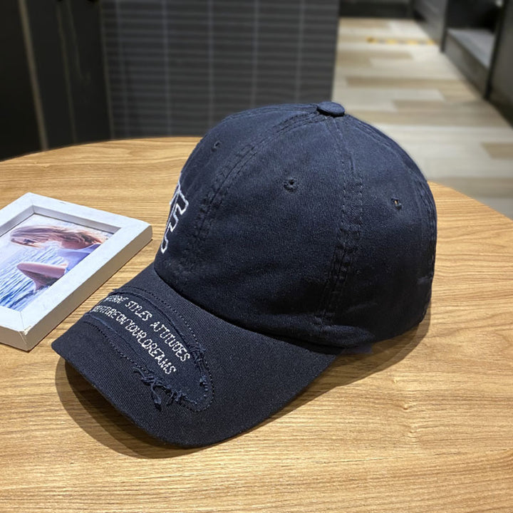 Women's Distressed Casual Denim Cap Stornfield