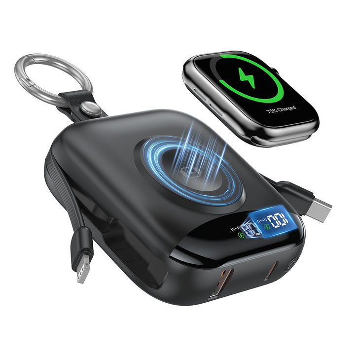 Portable Wireless Power Bank with Integrated LED Display Stornfield