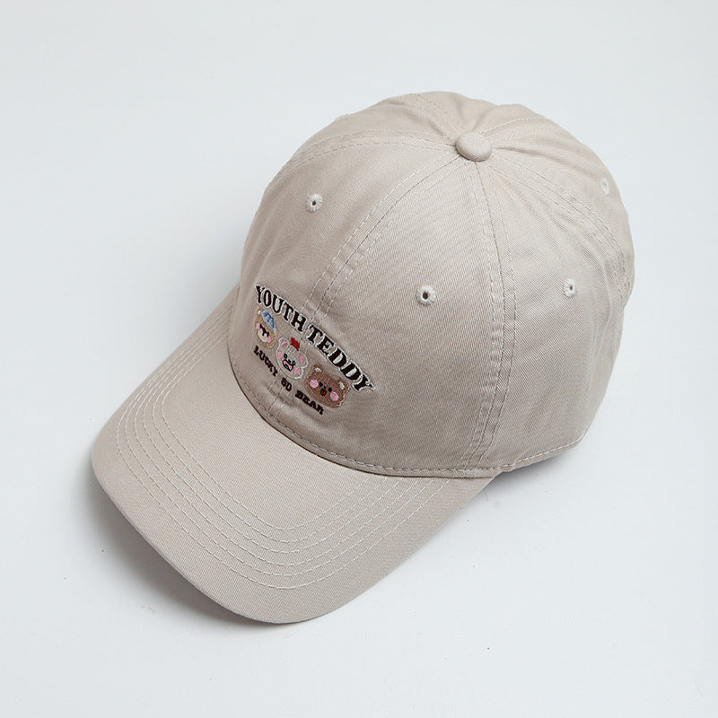 Women's Fun Embroidered Teddy Bear Baseball Cap Stornfield