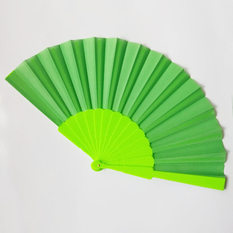 Ladies elegant hand fan made of high-quality paper and natural materials Stornfield