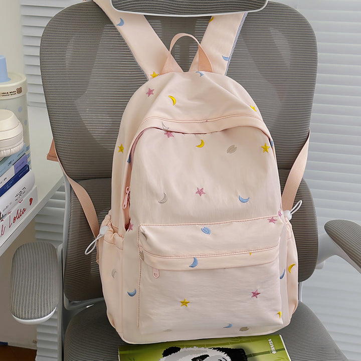 Embroidered Moon and Star Backpack Stornfield