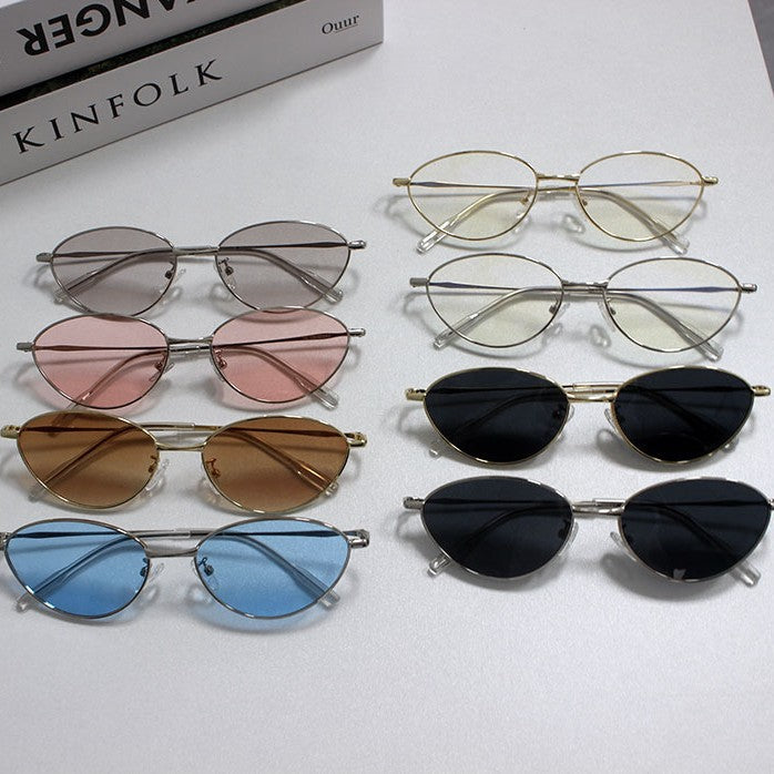 Fashionable Rectangular Glasses with Fine Metal Frame Stornfield