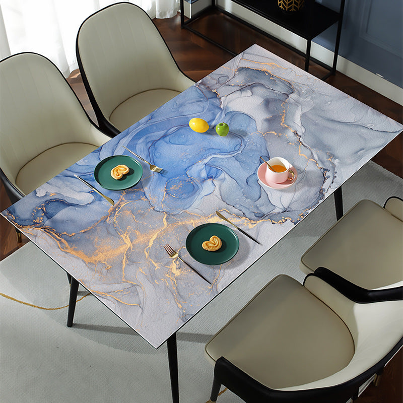 Elegant Marble Design Table Runner for Dining