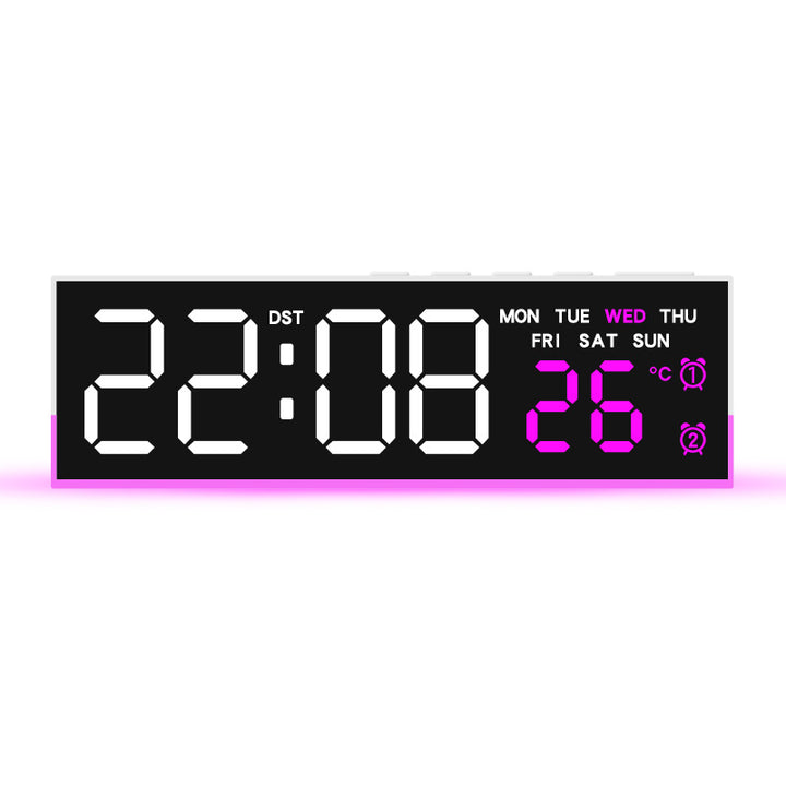 Digital Multifuntional LED Alarm Clock with Temperature and Weekday Display Stornfield