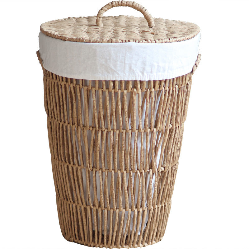 Stylish laundry basket with lid Stornfield