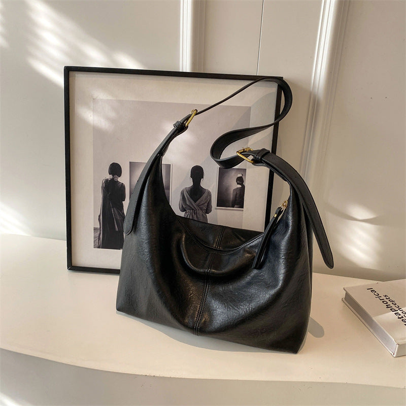 Soft Leather Shoulder Bag