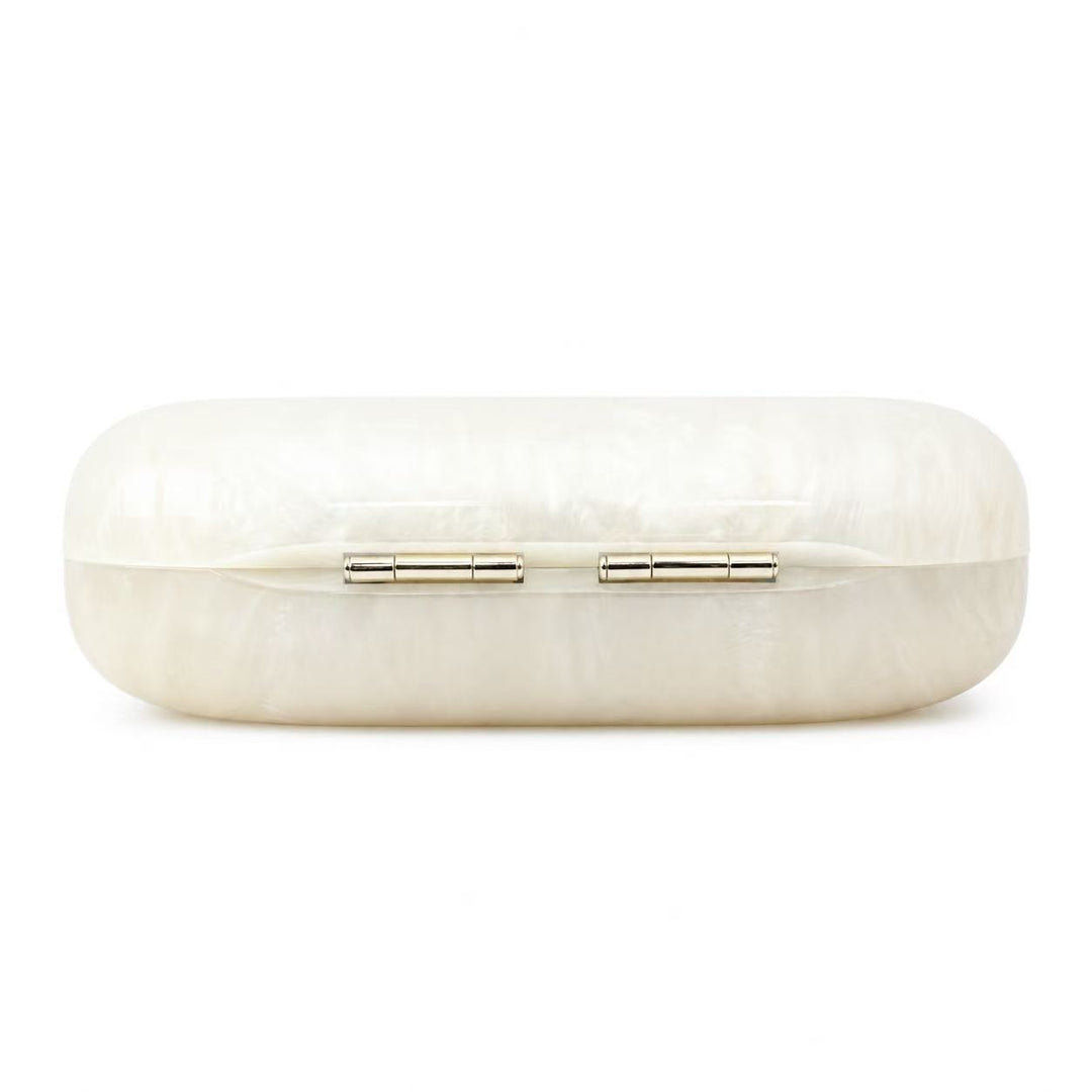 Pearlescent Acrylic Evening Handbag