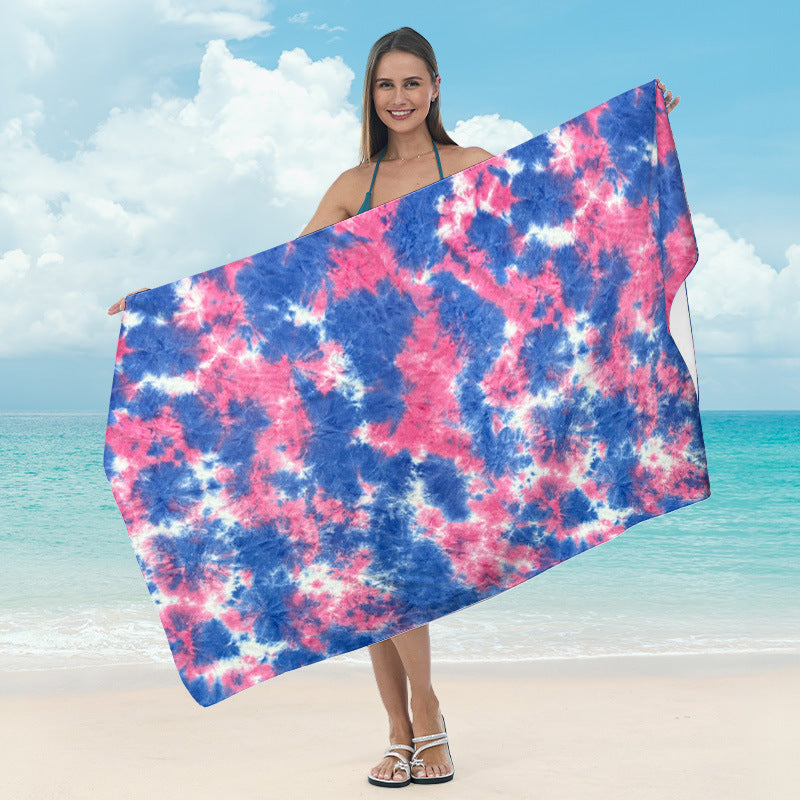 Beach towel with unique batik design Stornfield