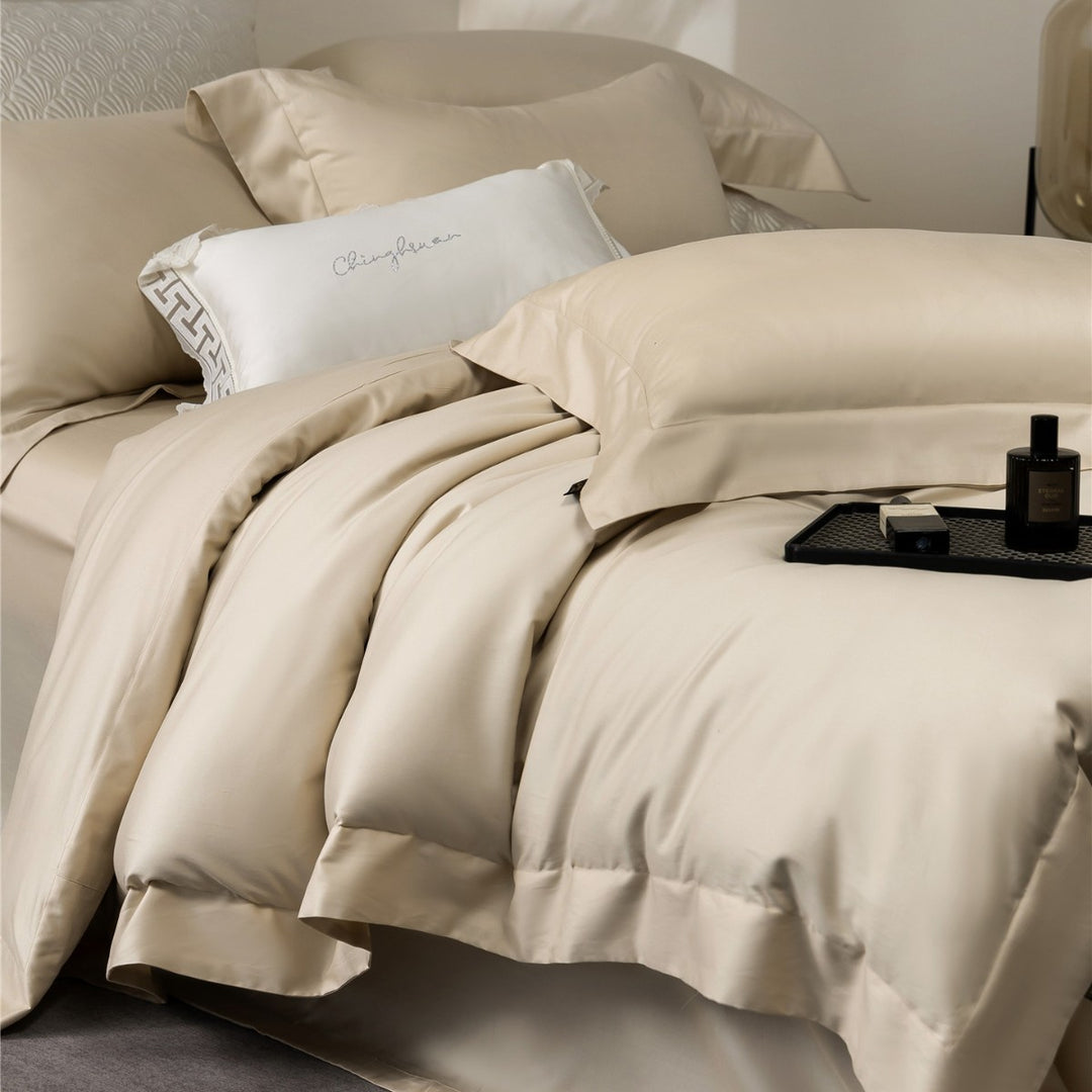Luxury Satin Duvet Cover and Pillowcase Bedding Set