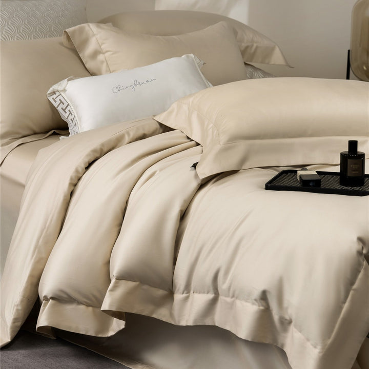Luxury Satin Duvet Cover and Pillowcase Bedding Set