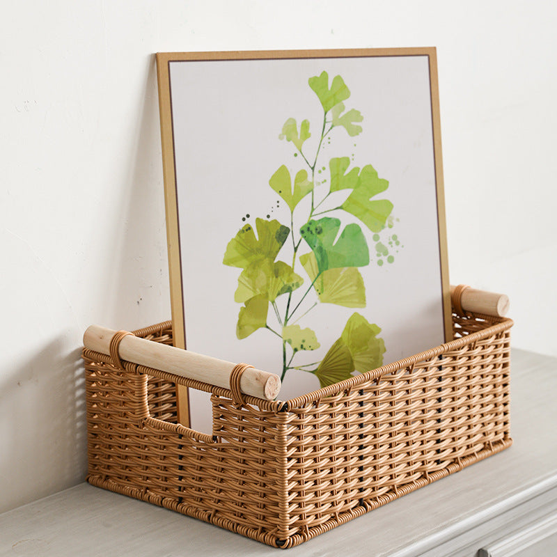 Handcrafted Utility Storage Basket Stornfield