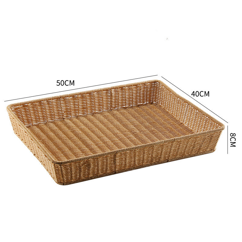 Natural Woven Storage Tray Stornfield