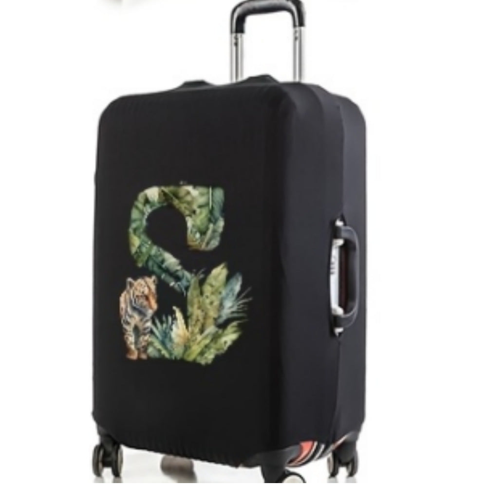 Unisex hard shell suitcase with unique tiger design Stornfield