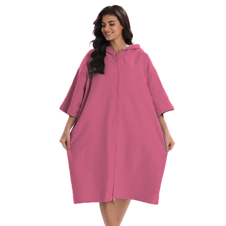 Practical and comfortable bathrobe poncho Stornfield