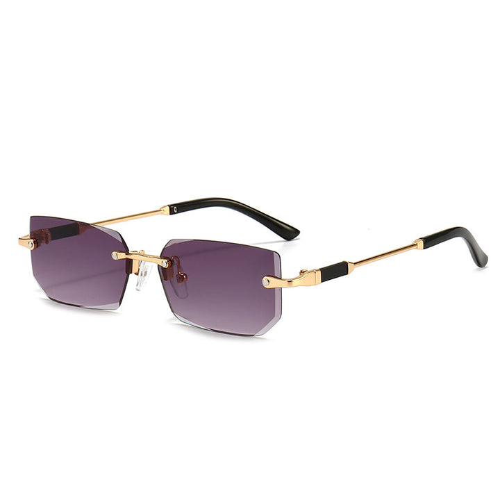 Ladies elegant and fashionable sunglasses with transparent frame Stornfield