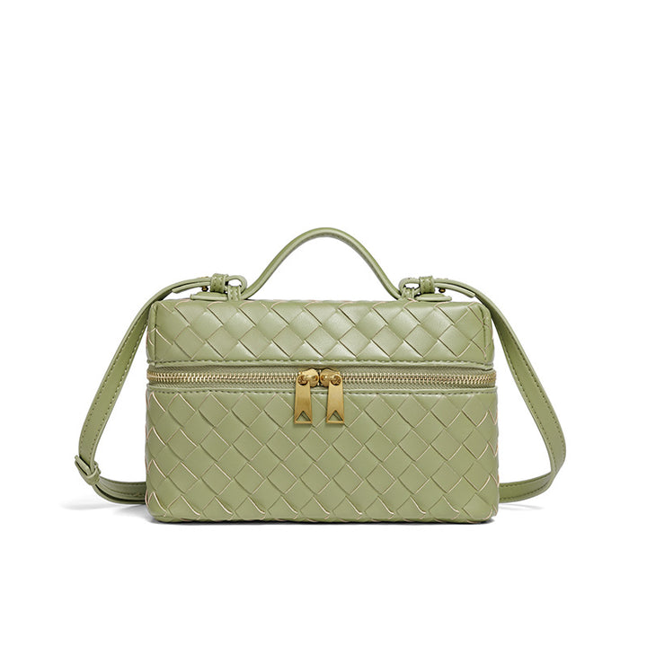Structured Woven Satchel Bag Stornfield