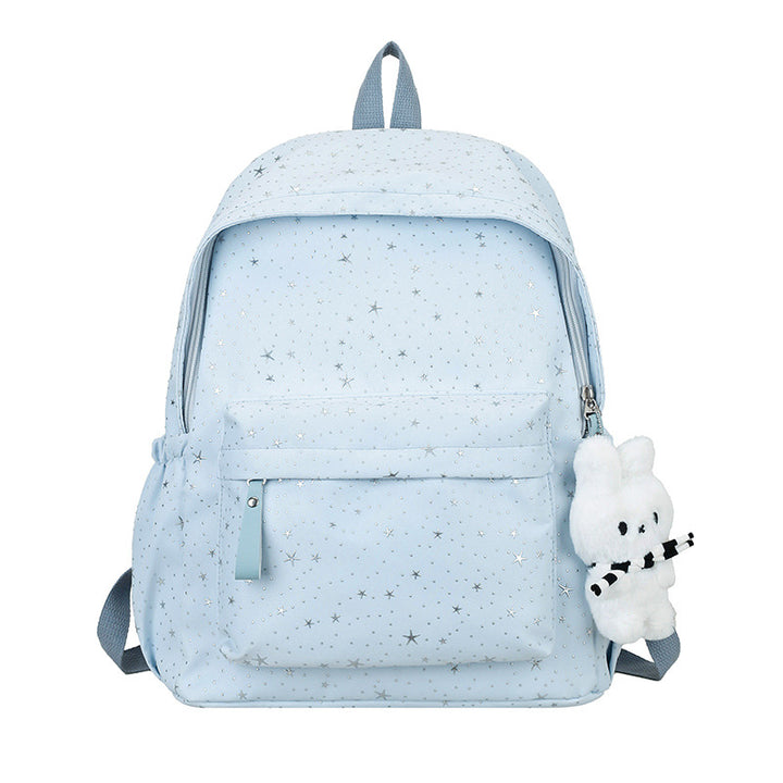 Girls' Star Patterned School Backpack Stornfield
