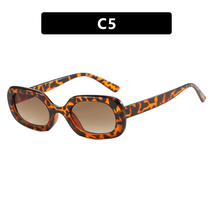 Women's oversized sunglasses with unusual pattern Stornfield