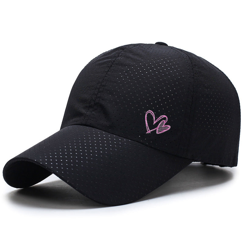 Women's Lightweight Breathable Dot Pattern Sports Cap Stornfield