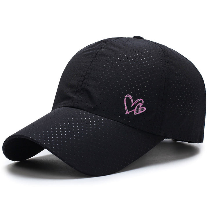 Women's Lightweight Breathable Dot Pattern Sports Cap Stornfield