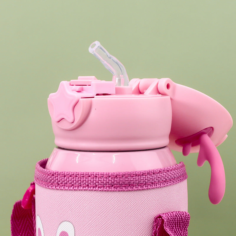 Women's Insulated Water Bottle with Funny Rabbit Design Stornfield