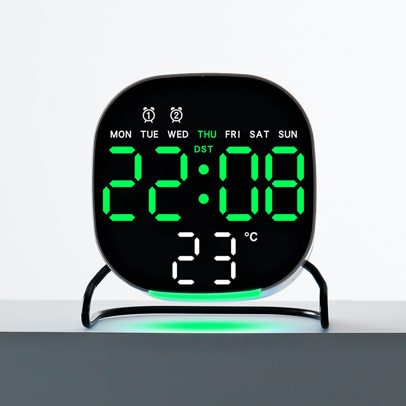 Digital alarm clock with temperature and calendar display Stornfield