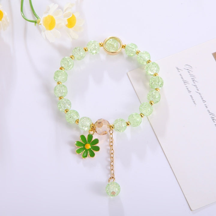 Elegant bracelet with flower pendant Stornfield