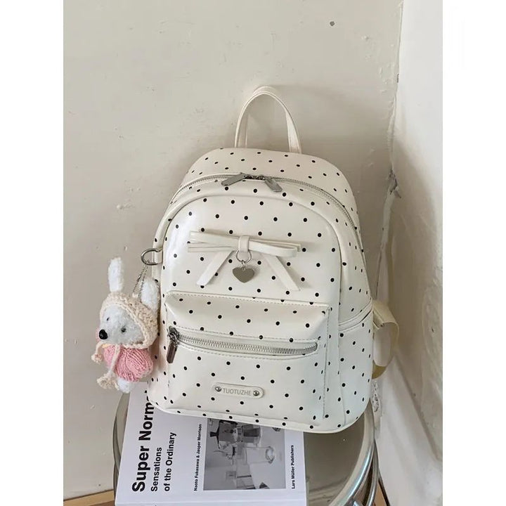 Polka-Dot Decorative Mini Backpack Stornfield