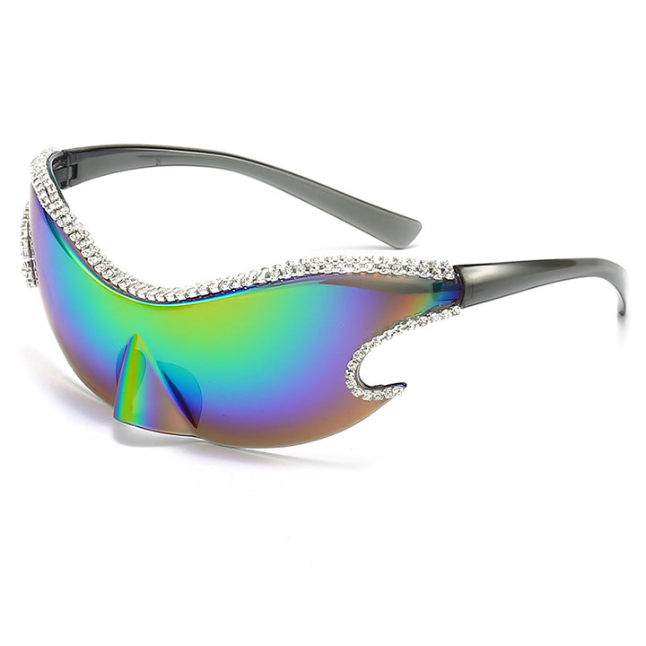 Women's glamorous sunglasses with sparkling rhinestone embellishment Stornfield