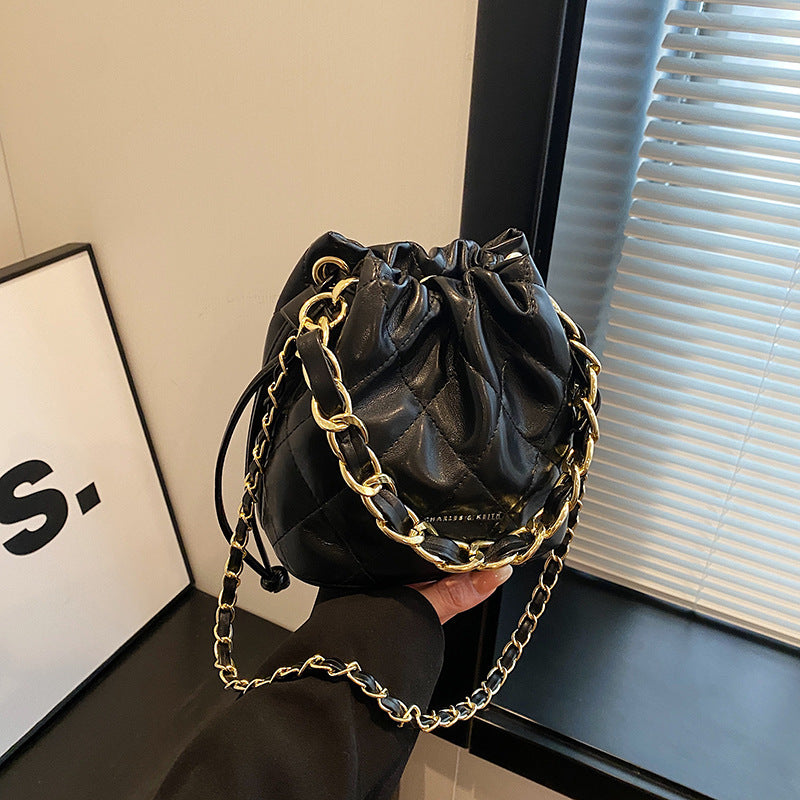 Quilted Mini Bucket Handbag Stornfield