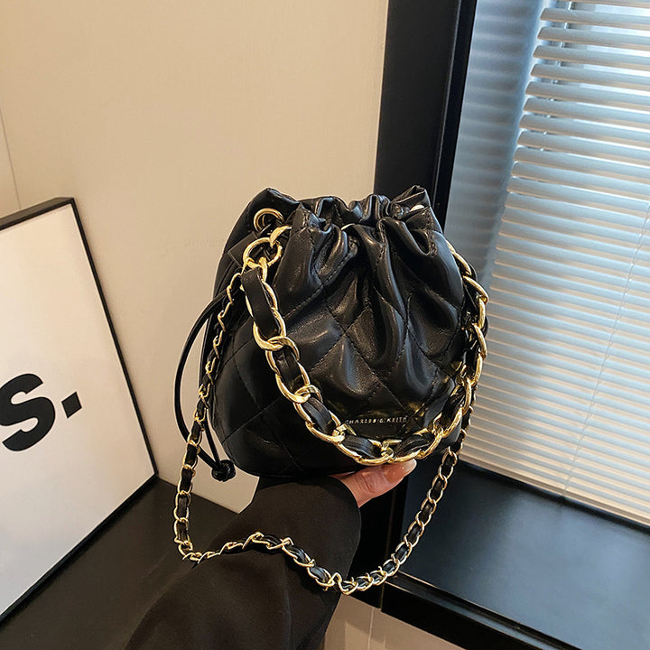 Quilted Mini Bucket Handbag Stornfield