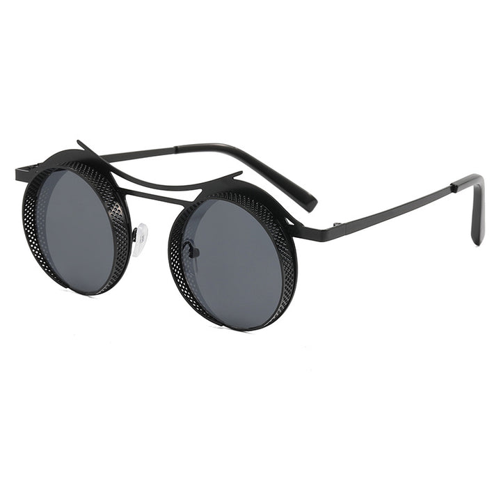 Women's fashionable round sunglasses with extravagant design Stornfield
