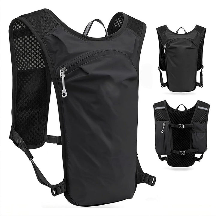 Sporty Hydration Backpack with Breathable Mesh Inserts Stornfield