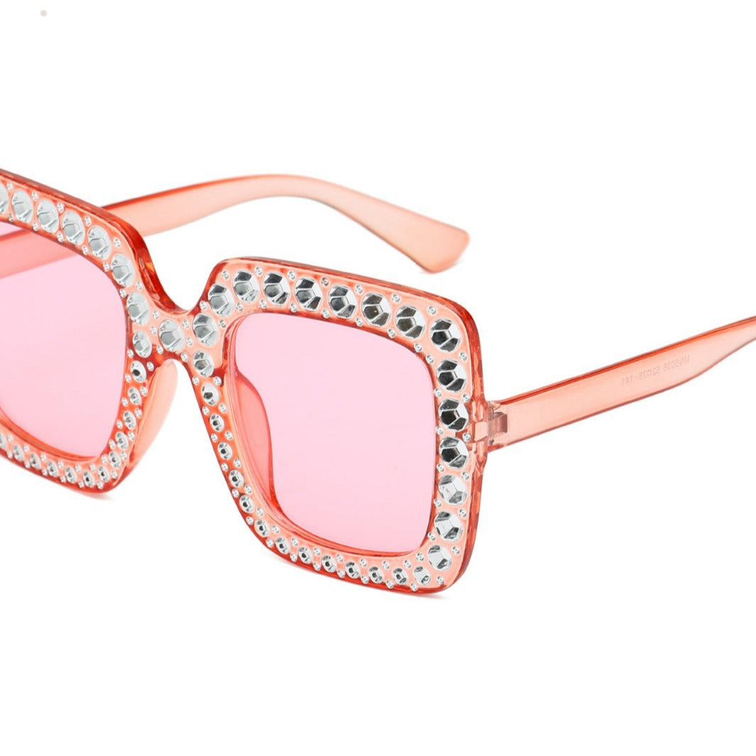 Oversized Decorative Frame Sunglasses Stornfield