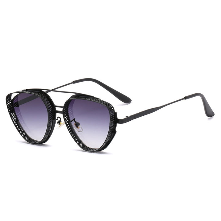 Ladies extravagant sunglasses in modern polygon design Stornfield