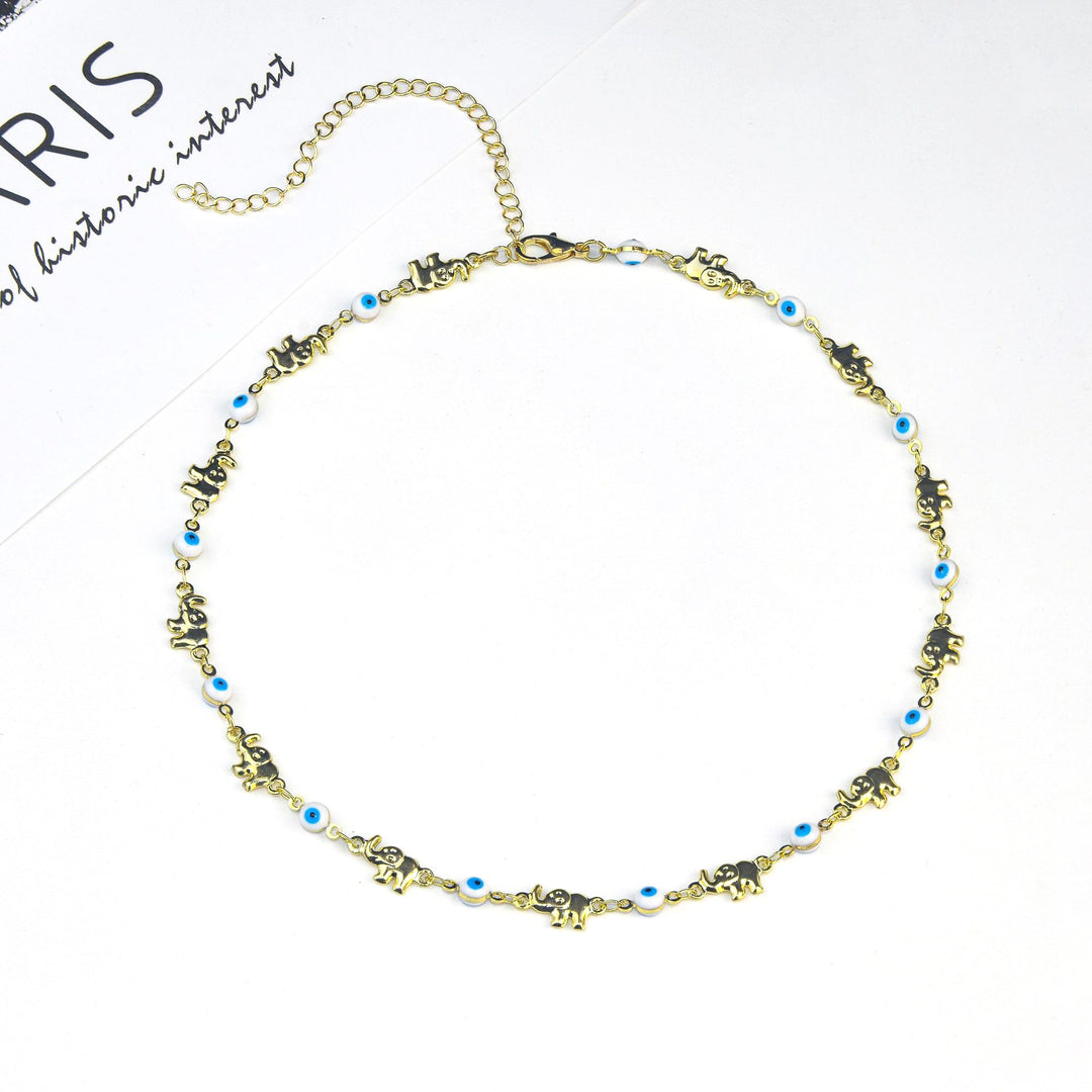 Colorful Elephant Charm Eyewear Chain Stornfield