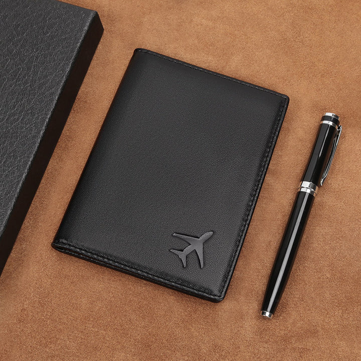 Premium Leather Passport Holder Stornfield