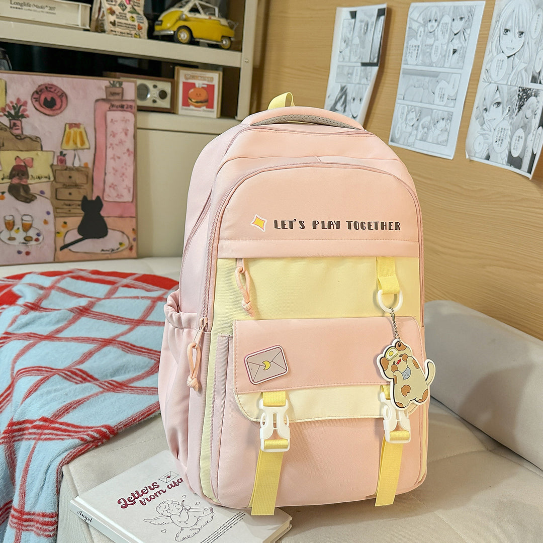 Backpack with Playful Design and Innovative Compartments Stornfield