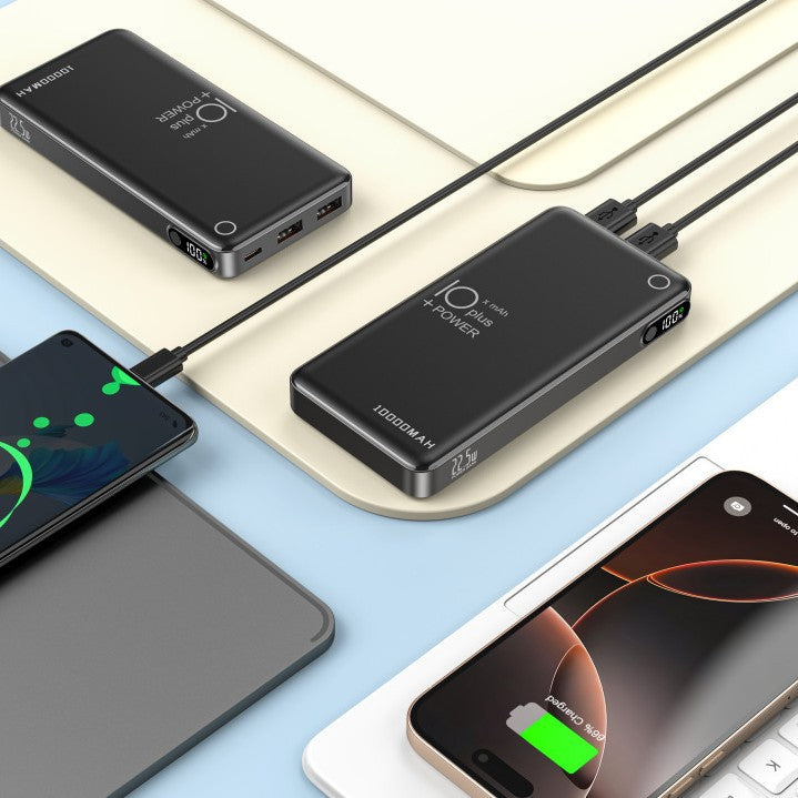 High-performance power bank with intelligent digital display Stornfield