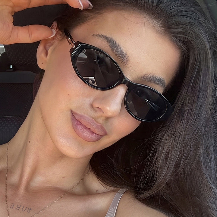 Women's cat-eye sunglasses with a robust frame and polarized lenses Stornfield