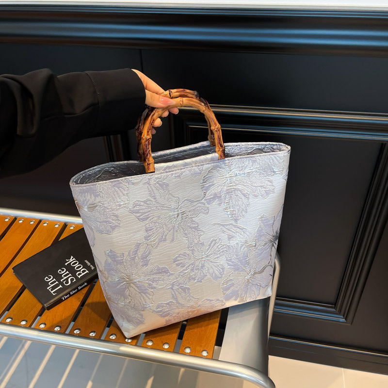 Elegant Floral Tote Bag