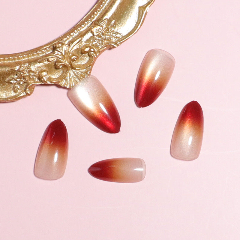 Elegant Ombre Press-On Nail Set Stornfield
