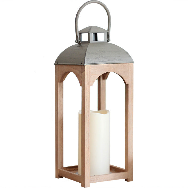 Decorative wooden lantern Stornfield